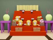 Mäng Hinamatsuri põgenemismäng Internetis