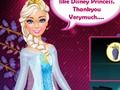 Mäng Disney printsessi makeoveri salong Internetis