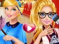 Mäng Tuhkatriinu ja Barbie rivaalitsemine  Internetis