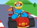 Mäng 123 Sesame Street: Cookie Kart Racing Internetis