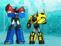 Mäng Trafod. Varjatud robotid: Super Mini Striker  Internetis
