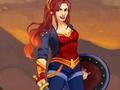 Mäng Amazon Warrior Wonder Woman kleit Internetis