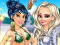 Mäng Princesses Boho Beachwear kinnisideeks  Internetis