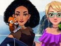 Mäng Jasmine ja Rapuntsel kämpingus  Internetis