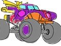 Mäng Monster Trucki värvimisraamat  Internetis