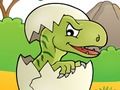 Mäng Dino värvimine mäng  Internetis