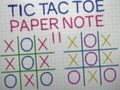 Mäng Tic Tac Toe raamatu märkus II  Internetis