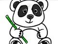 Mäng Tagasi kooli: Panda värvimine  Internetis