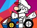 Mäng Mario sõidu värvimisraamat  Internetis