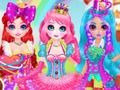 Mäng Printsess magusate kommide Cosplay  Internetis