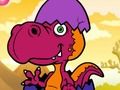 Mäng Jääaja lõbusate dinosauruste värvimine  Internetis