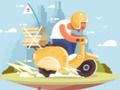 Mäng City roller sõidab puslega  Internetis