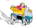 Mäng Lego Trucks värvimine  Internetis