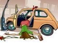Mäng Avariiline auto pusle  Internetis