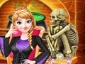 Mäng Külmutatud õe Halloweeni toiduvalmistamine  Internetis