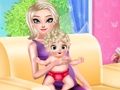 Mäng Printsess Elsa Baby sündinud  Internetis