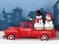 Mäng Xmas Trucks Pusle  Internetis