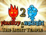 Mäng Fireboy & Watergirl 2 valgustemplis  Internetis
