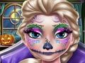 Mäng Elsa hirmutav Halloweeni meik  Internetis
