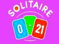 Mäng Solitaire 0-21 Internetis
