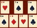 Mäng Solitaire ülemine ja alumine  Internetis