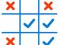 Mäng Tic Tac Toe 2 mängijat  Internetis