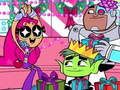 Mäng Teen Titans jõulutähed  Internetis