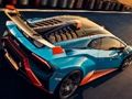 Mäng Lamborghini Huracan Sto slaid Internetis