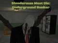Mäng Slenderman peab surema: maa -alune punker  Internetis