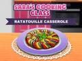 Mäng Kokandusklass Ratatouille Saras  Internetis