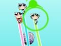 Mäng Powerpuffi tüdrukud purustavad robotid  Internetis