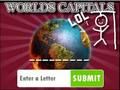 Mäng Hangman Capitals Citys  Internetis