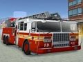 Mäng Tõeline Truck Fire Drive Sim  Internetis