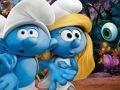 Mäng Väikeste smurfide värvimine  Internetis