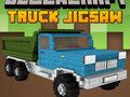 Mäng Blockcrafti veoauto pusle  Internetis