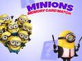 Mäng Minionide mälukaardi vaste Internetis