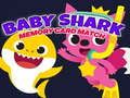 Mäng Baby Shark mälukaardi matš  Internetis