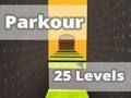 Mäng Parkour 25 taset  Internetis