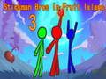 Mäng Stickman Bros Fruit Islandil 3  Internetis