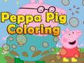 Mäng Peppa Pig värvimine  Internetis