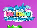 Mäng Minu Baby Unicorn virtuaalne poni lemmikloom  Internetis