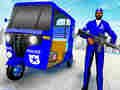 Mäng Politsei auto Rickshaw takso  Internetis