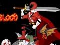 Mäng Power Rangers Samurai Halloweeni veri  Internetis