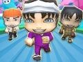 Mäng Chibi Fall Guys jookseb koputades Internetis