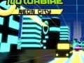 Mäng Mootorratas Neon City  Internetis