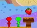 Mäng Stickman Bros mängus Fruit Island 2  Internetis