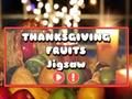 Mäng ThanksGiving Fruits Pusle  Internetis