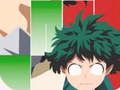 Mäng Hero Academia Boku Anime Manga klaveriplaatide mängud  Internetis