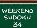 Mäng Nädalavahetuse sudoku 34  Internetis