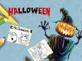 Mäng Halloweeni värvimisraamat  Internetis